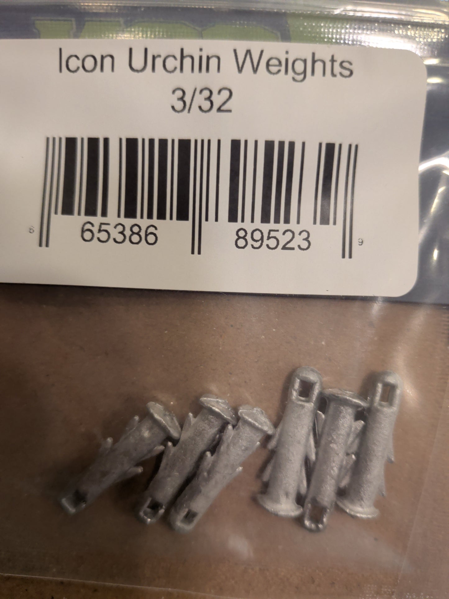 Urchin weights 6 per pack
