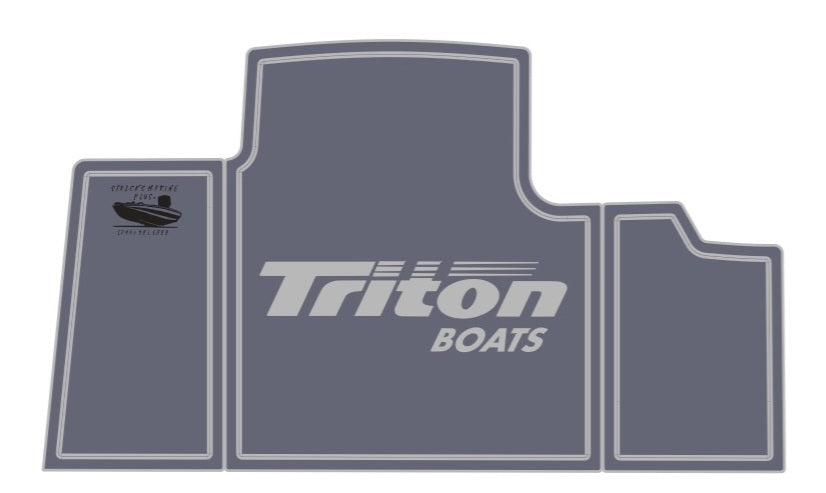 Triton boat TR-18 Sea Dek cockpit area floor