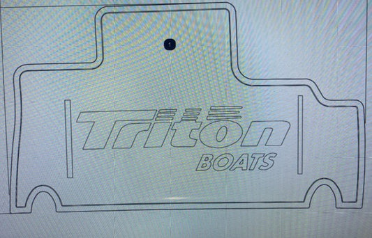 Triton Boat TR-21 Sea Dek cockpit area floor