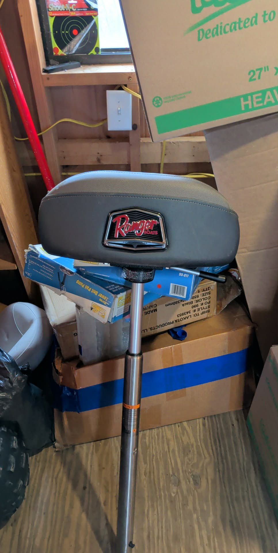 Ranger seat and pedestal