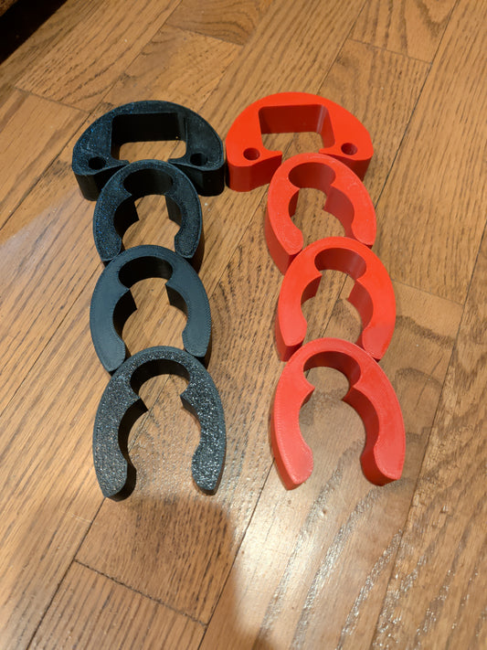 Trolling motor electronic cable management system in black color for ultrex