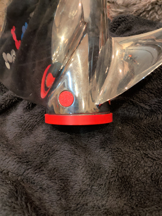 Propeller blow out ring in red